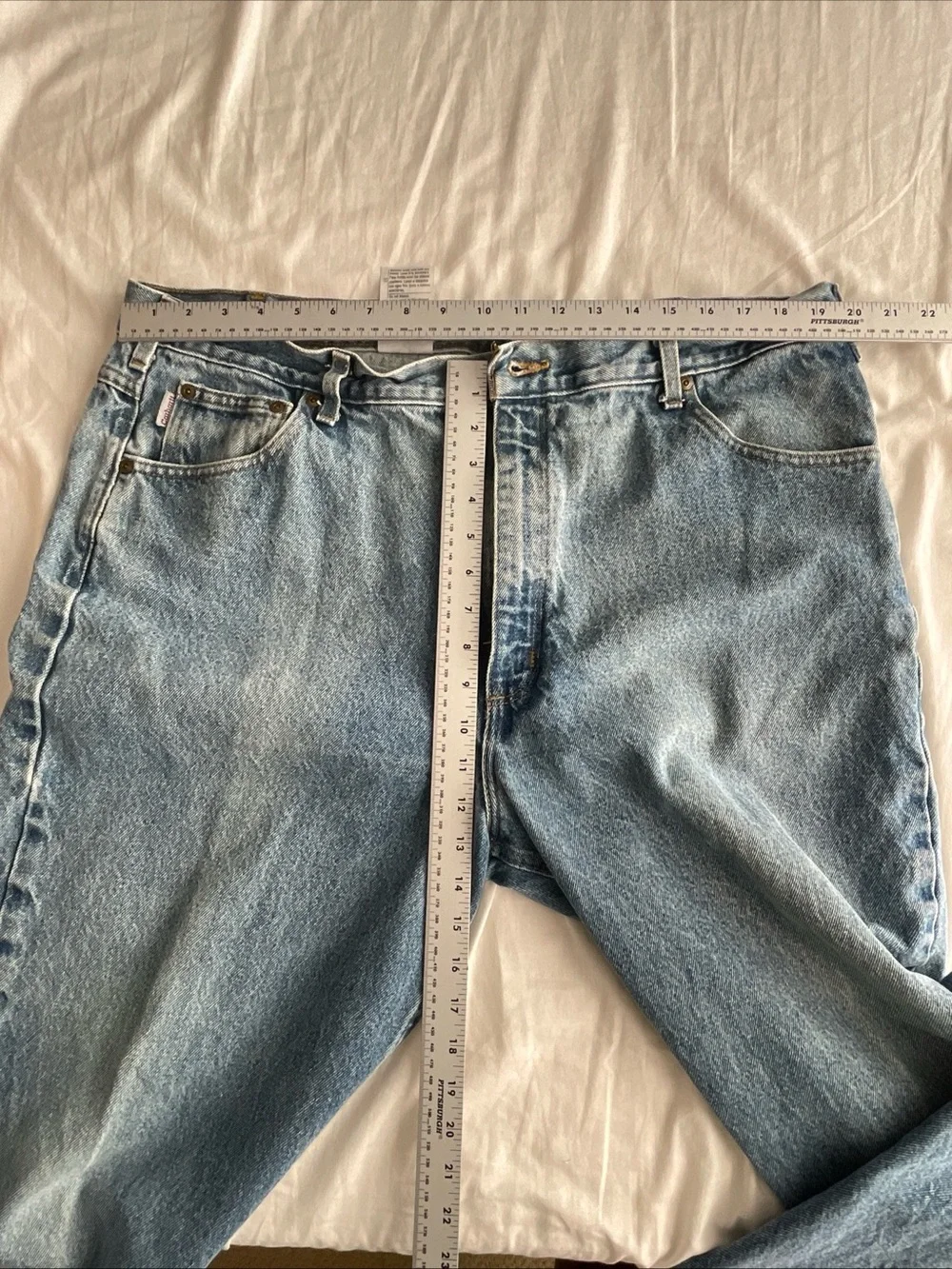 VTG Carhartt Men’s Jeans B160 DST Relaxed Fit 42x32 Workwear Utility